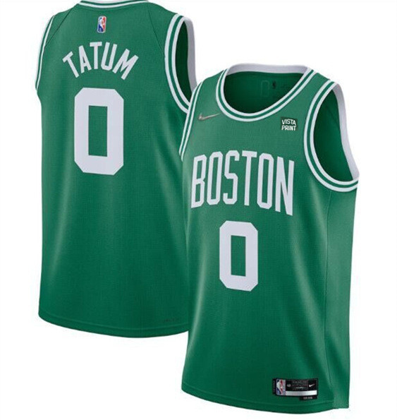 Men's Boston Celtics #0 Jayson Tatum 75th Anniversary Green Stitched Basketball Jersey Men's Boston Celtics #0 Jayson Tatum 75th Anniversary Green Stitched Basketball Jersey